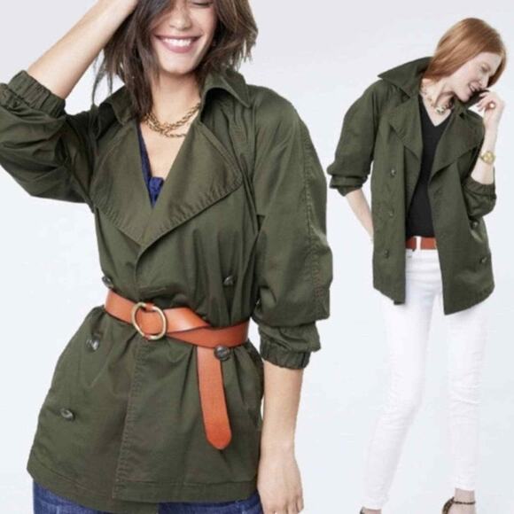 CAbi Jackets & Blazers - CAbi #5478 Expedition Jacket in Army Green Size XXS